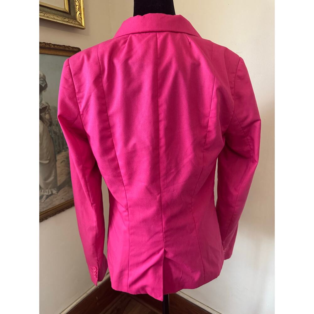 Groggy by JBC Pink Blazer Medium Tailored Two Button Fitted Jacket - Picture 4 of 9